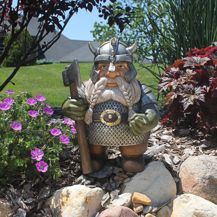 design toscano viking victor norse dwarf gnome statue